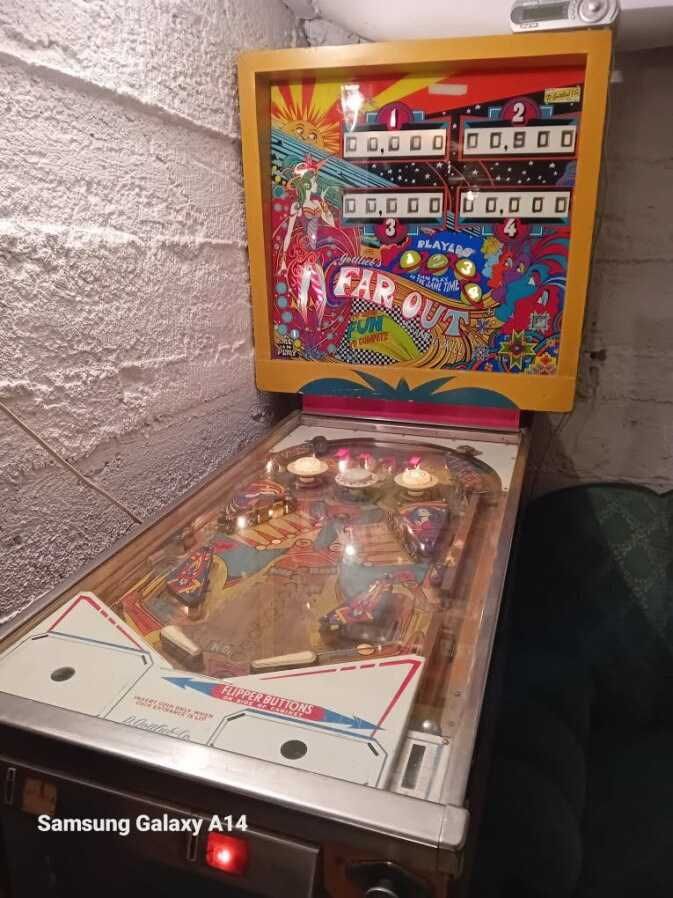 Automat do gry - bilard elektroniczny Flipper Pinball Machine Far Out