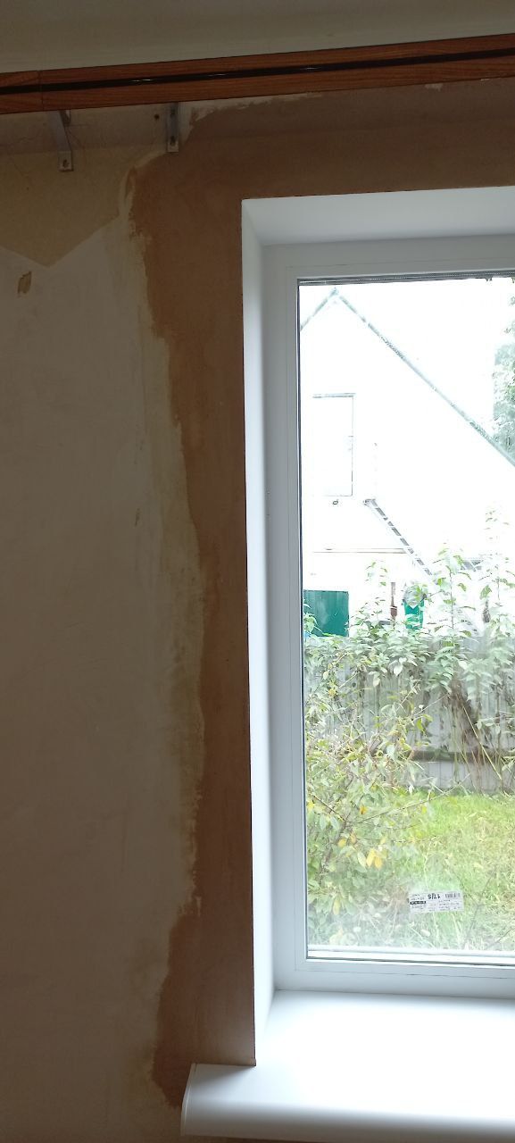 Установка Откосов из гипсокартона.