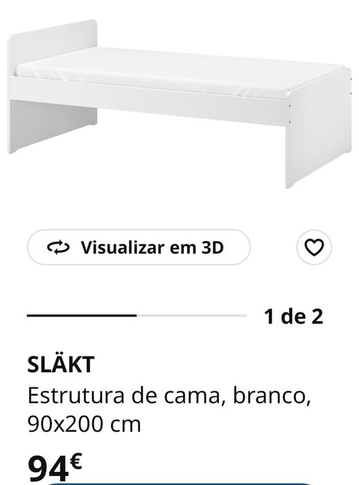 Cama Individual sklat completa