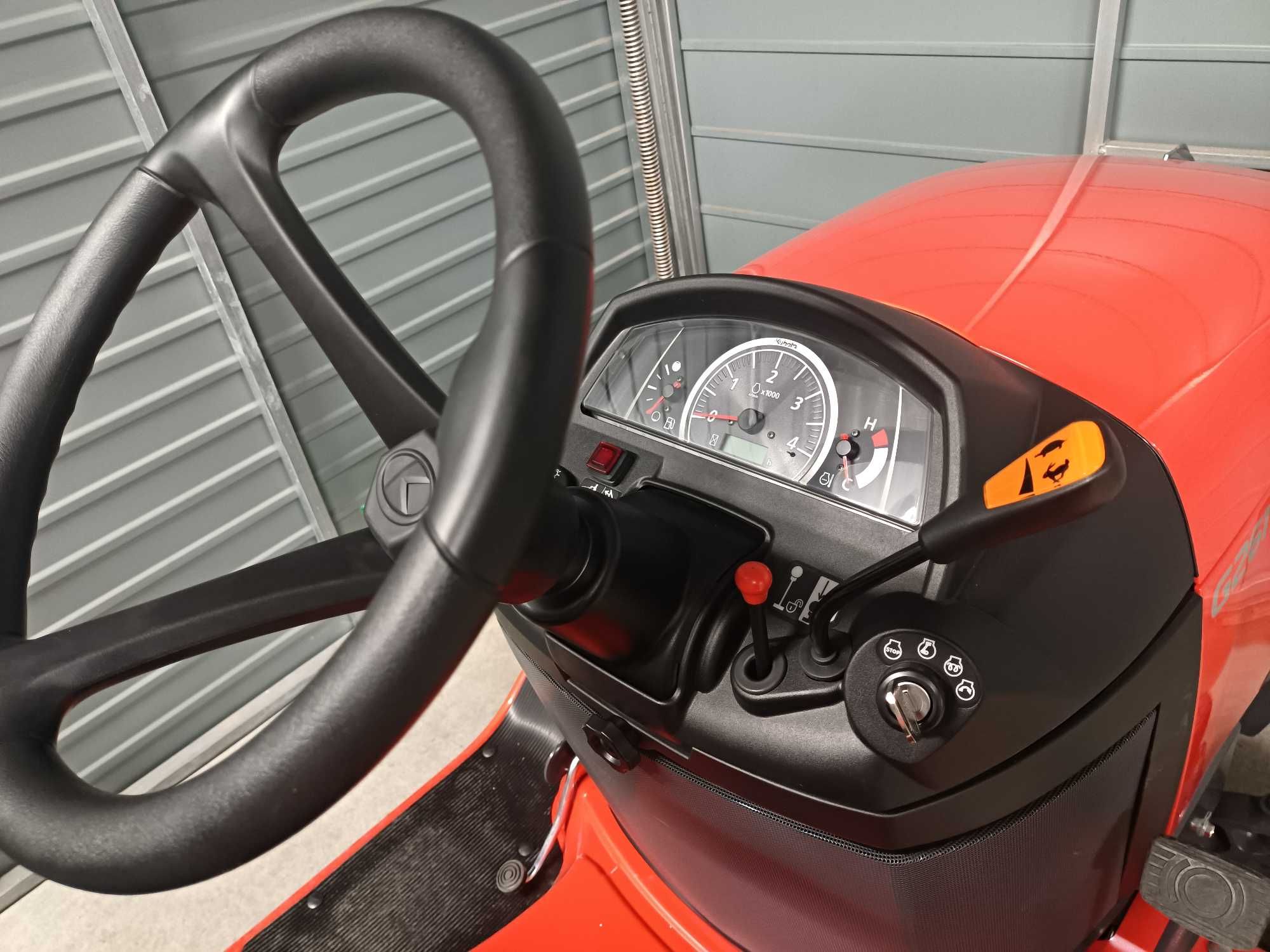 Kubota g261 HD kosiarka samojezdna wysoki wysyp 640 l kosz 137 kosisko