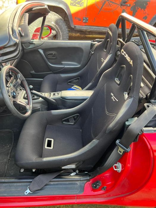 Baquets cobra com calhas para mx5 NB