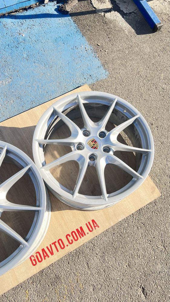Goauto оригінальні диски BBS Porshe 5/130 r20 різноширокі як нові