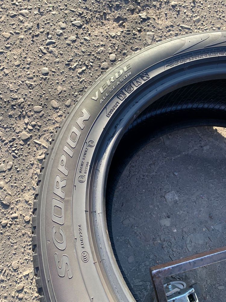 Шини 265/50 R20 Pirelli літо 2021рік5,5мм