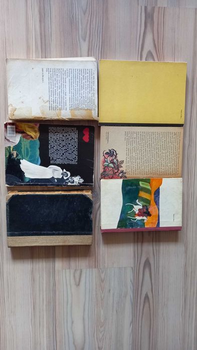 6 Książek z czasów PRL i nie tylko, głównie romanse.