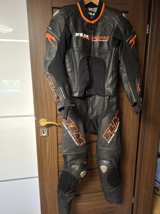 Dwuczęściowy kombinezon motocyklowy FLM Racing Technology