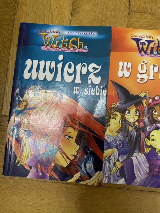 Zestaw książek z serii Czarodziejki Witch