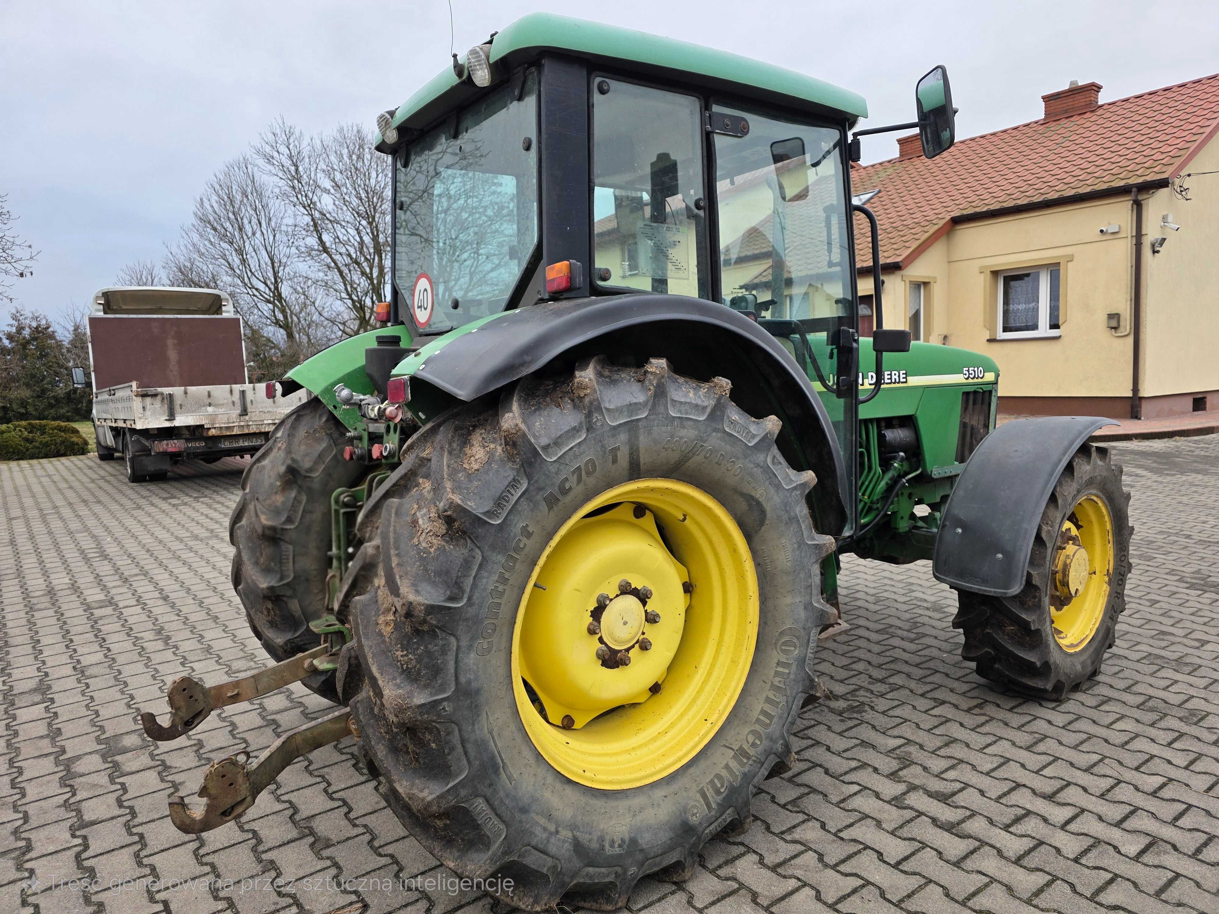 John Deere 5510, 4x4, 2003r. 6210, 6310