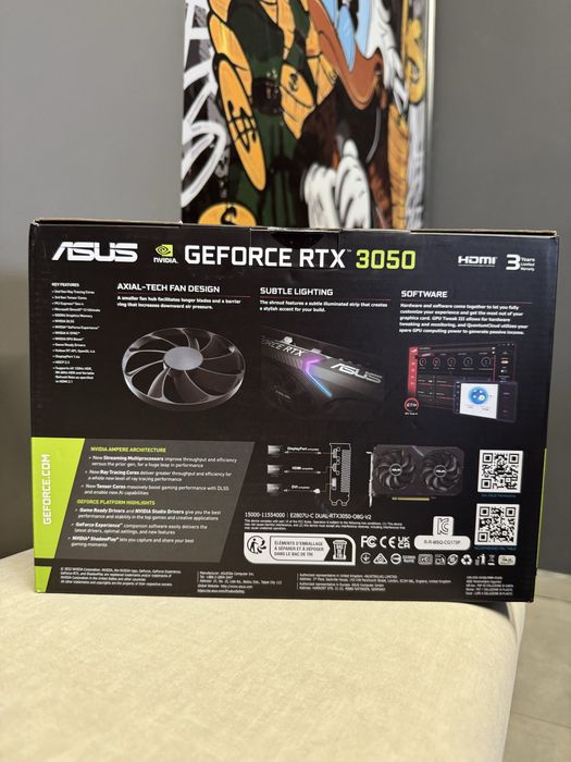 Відеокарта ASUS GeForce RTX 3050