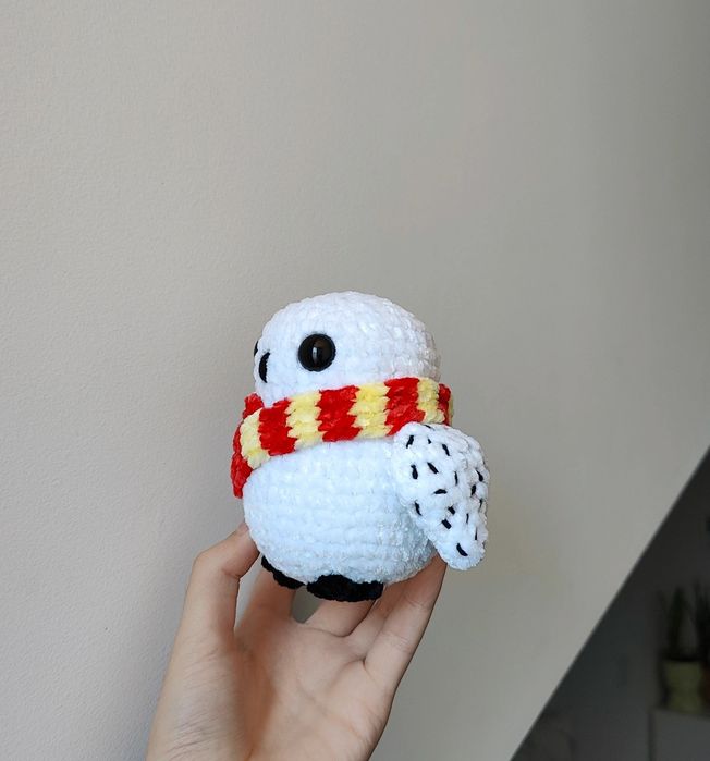Coruja | Hedwig em Crochet | Amigurumi