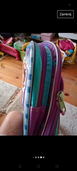 Plecak dla dziewczynki Kraina Lodu