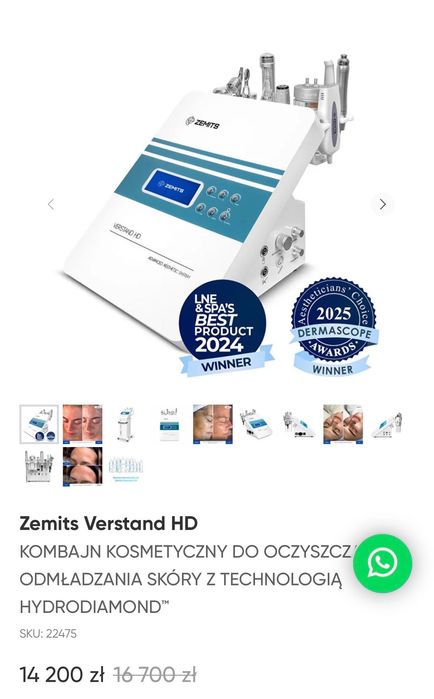 Zemits Verstand HD kombajn kosmetyczny 8w1