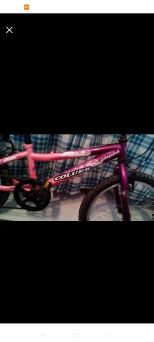 Vendo bicicleta de criança usada