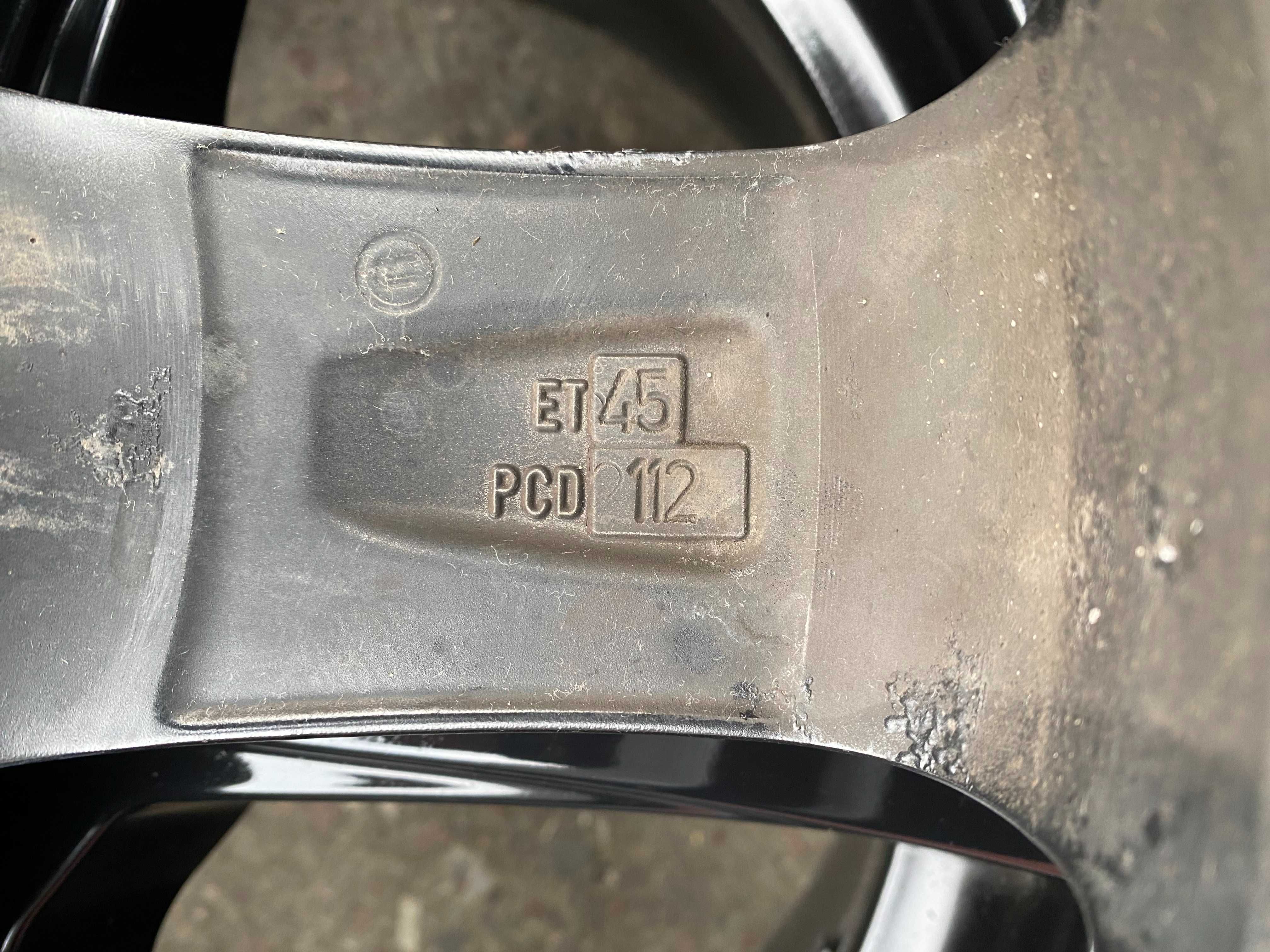 ALUFELGI DEZENT czarne AUDI VW Skoda Seat 7jx17 cali ET45 5x112 !