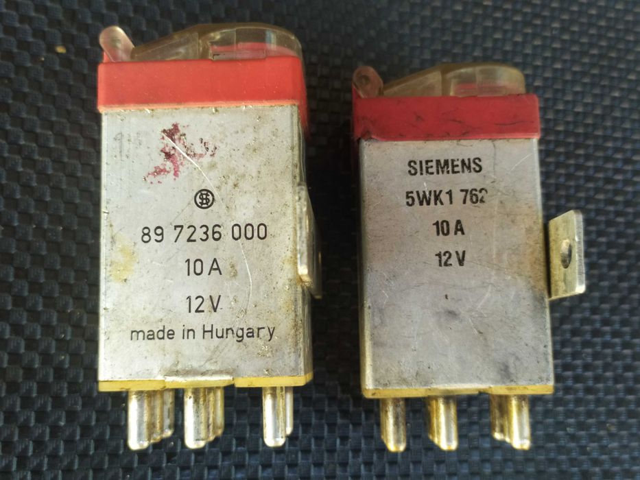 Реле перегрузки   Мерседес 124, Mercedes W124 9 контактів