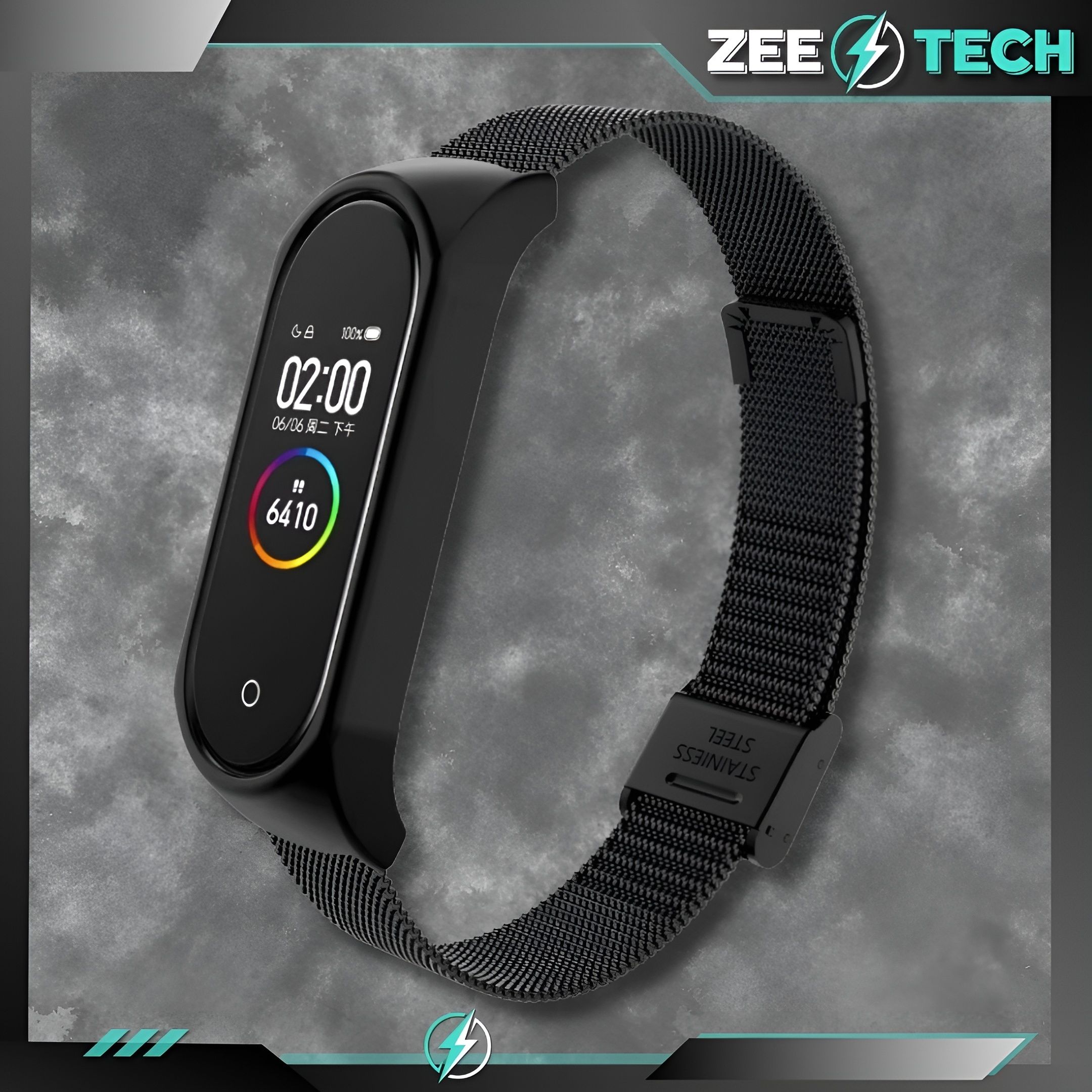 Pasek Opaska Do Smartband Xiaomi Mi Band 3/4/5/6 Bransoleta Smartwatch