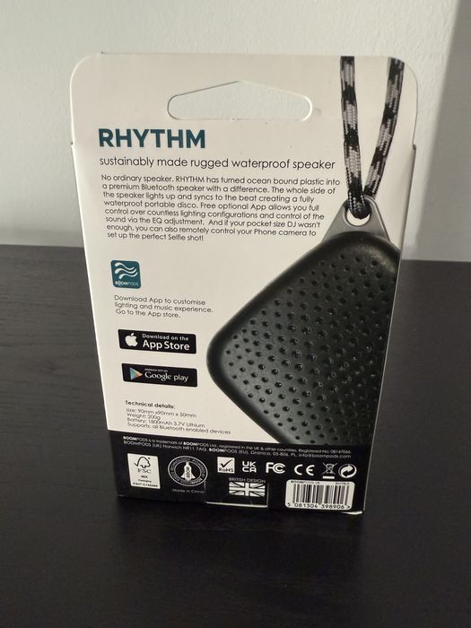 Boompods Coluna som portatil nova selada