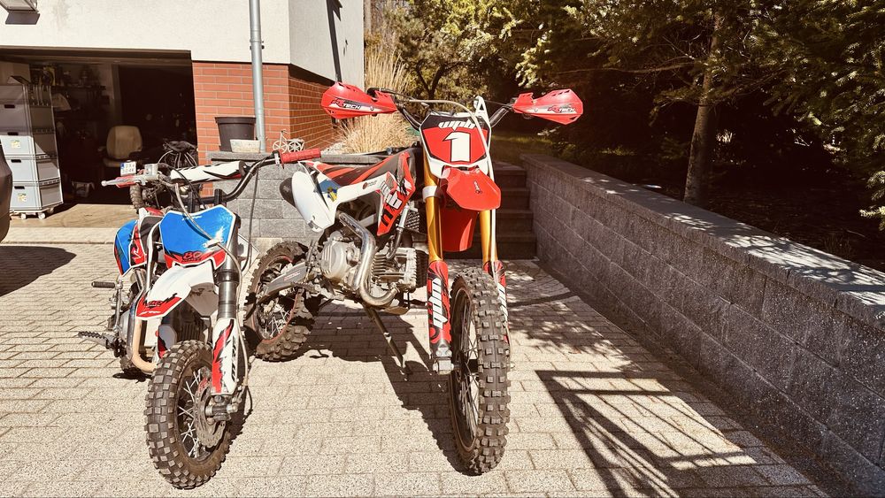 Spr. Pitbike WPB 190 a MRF 80 Runner ( nie ycf), uzywane na „ogrodku”