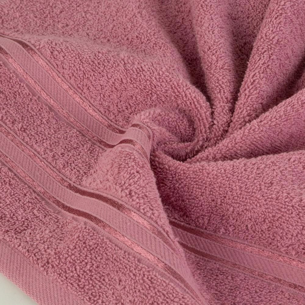 Ręcznik Manola 70x140 pudrowy różowy frotte 480g/m