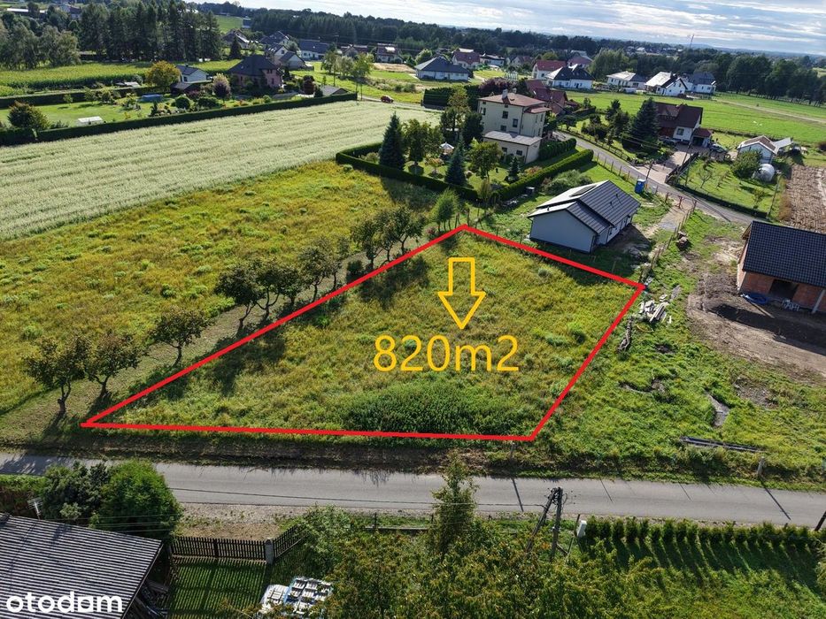 Działka bud. Radostowice k/ Pszczyny, gm. Suszec