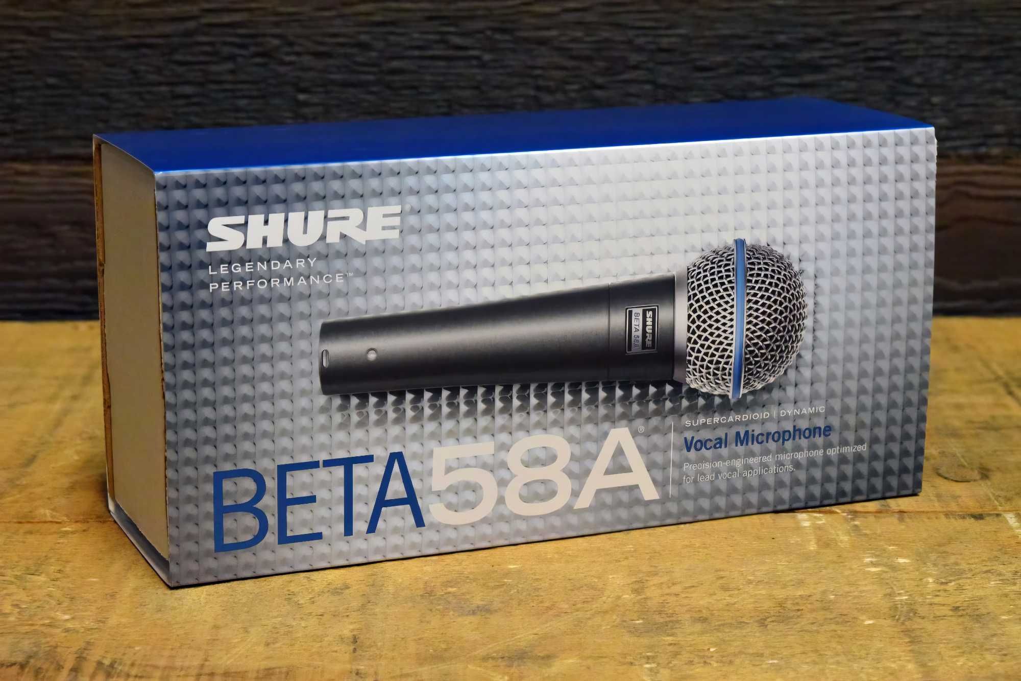 Shure BETA58A (Mexico, Новый, Оригинал) ОЛХ доставка