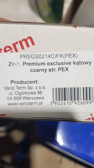 Zawór odcinający kątowy Vario Term kaloryfer