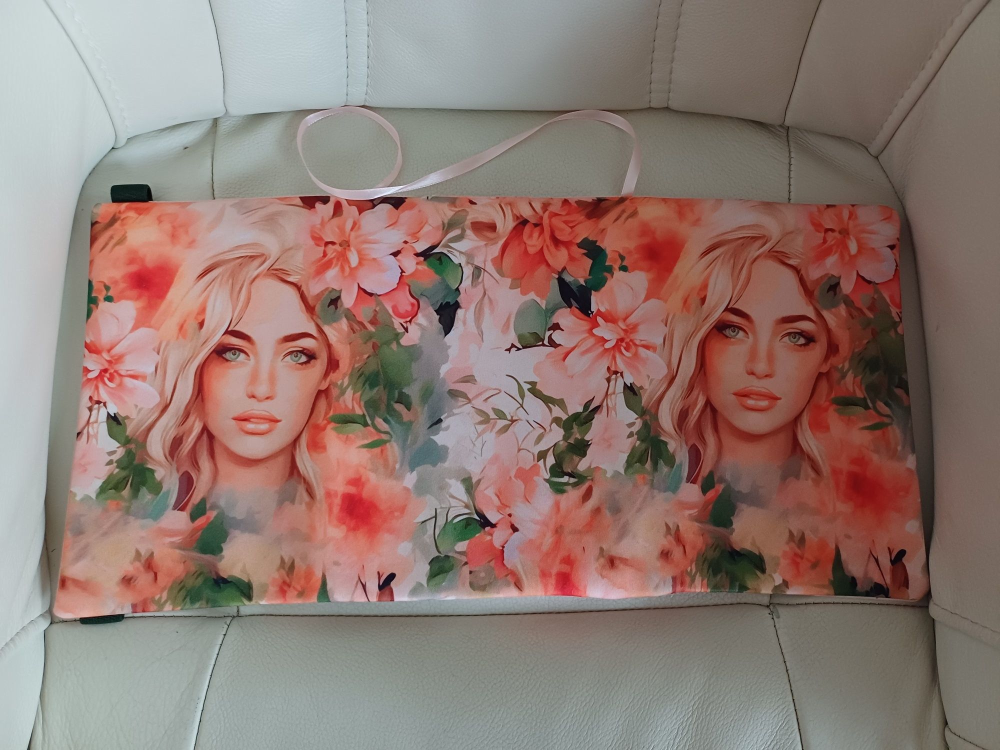 Nowy etui otulacz okładka na książkę uniwersalna handmade