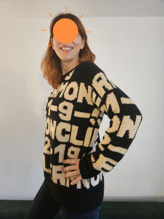 Sweter  Moncler – oryginalny, oversize, M/L