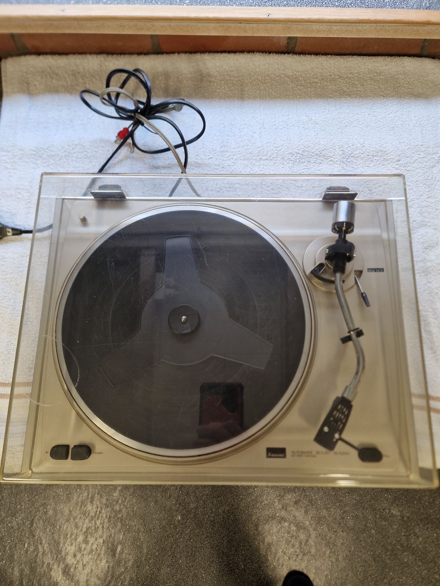 Gramofon sansui automatic return SR-B200s ,orginał od nowości gra