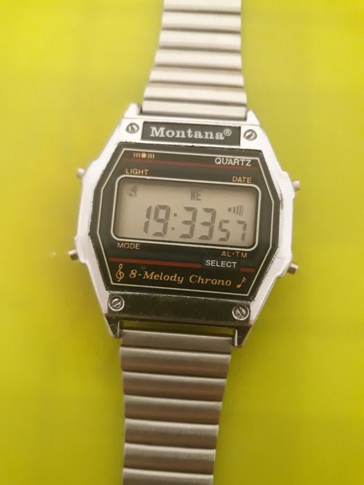 Montana редкие часы  8 мелодий,времён 1982г