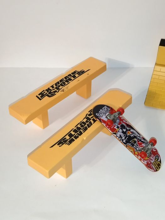 Игровой набор Фингерборд с трамплином + 2 скейта.Скейтпарк.