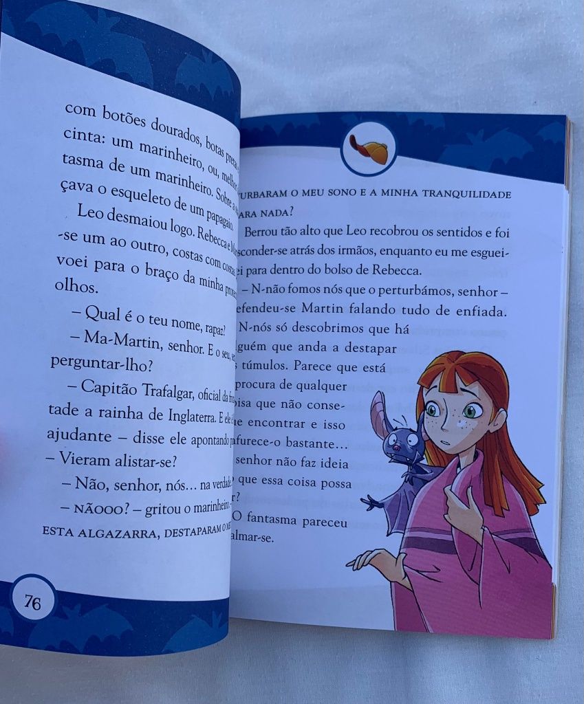 Livro BatPat O tesouro do cemitério