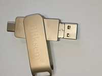 Флешка 64 Гб, 3 в 1  USB , Type-C , Micro USB. Bliksem