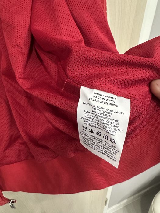 Оригінальна велюрова олімпійка Supreme x Nike розмір М