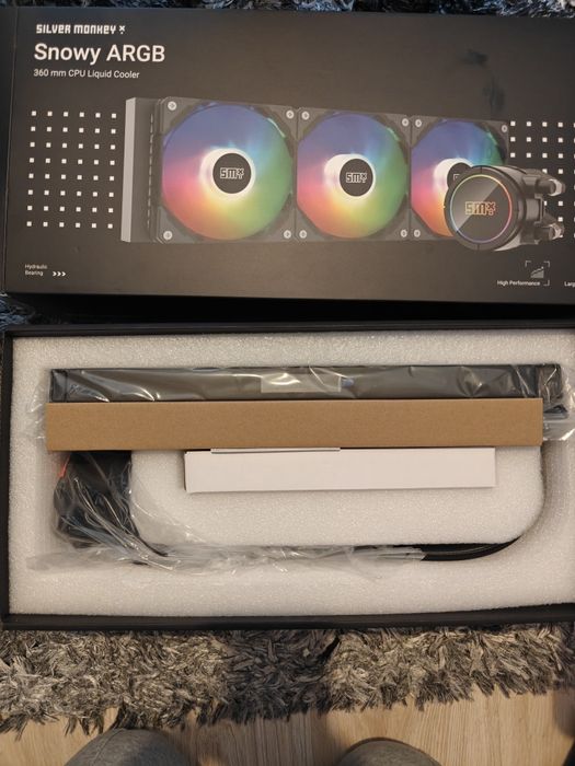 Nowe Chłodzenie wodne PC nowe AIO SMX SNOWY ARGB 360