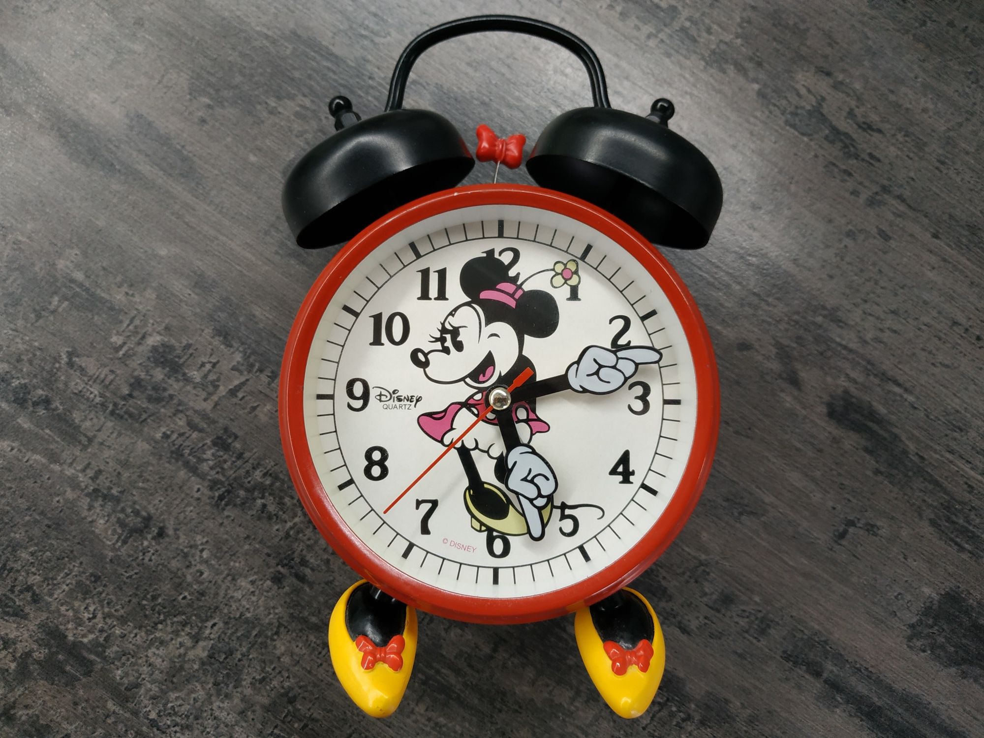 Детский будильник часы Disney Мини Маус