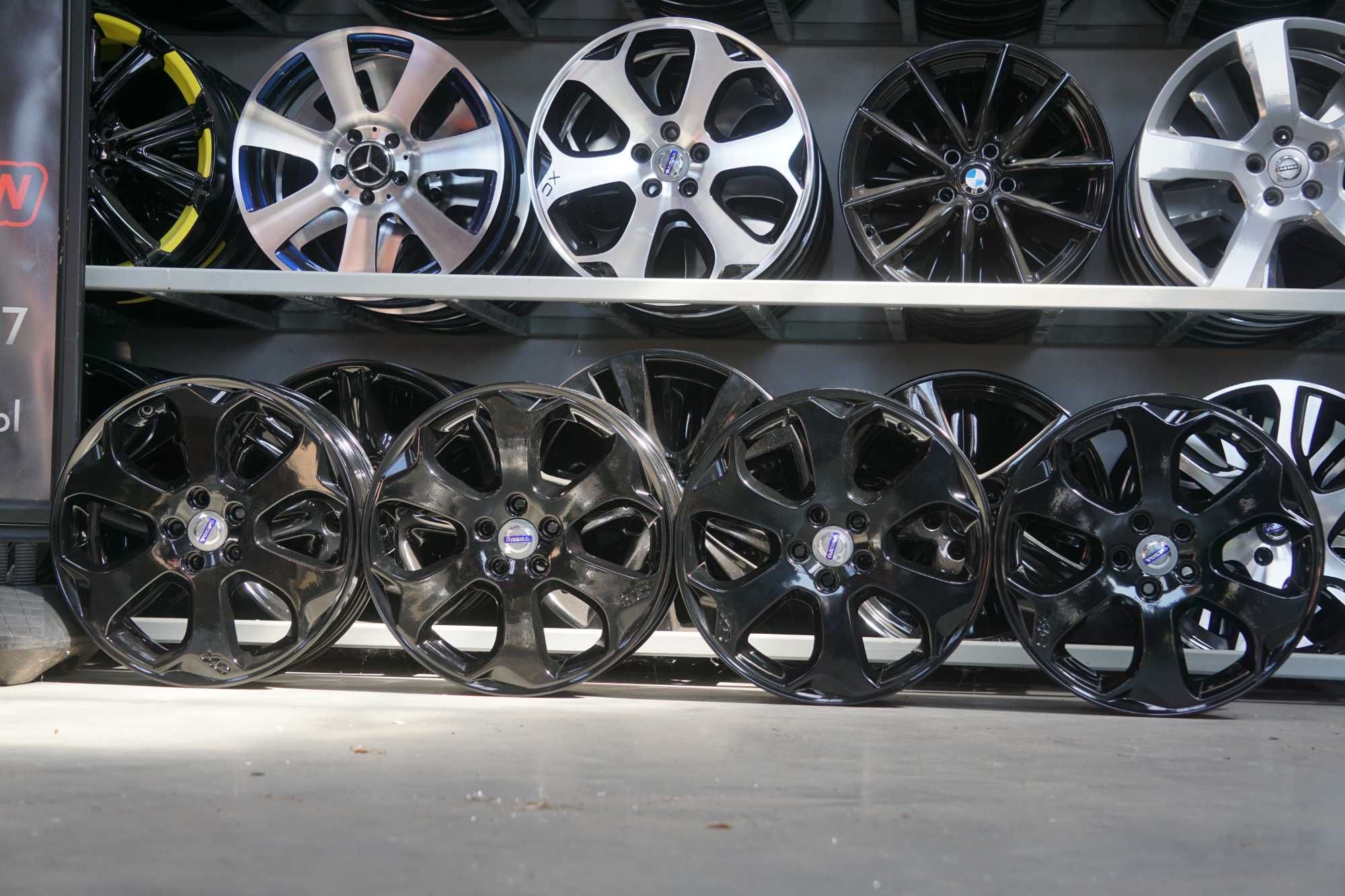 Alufelgi oryginał Volvo XC 5x108 7,5Jx18 et55 cb63,4mm czarne polysk