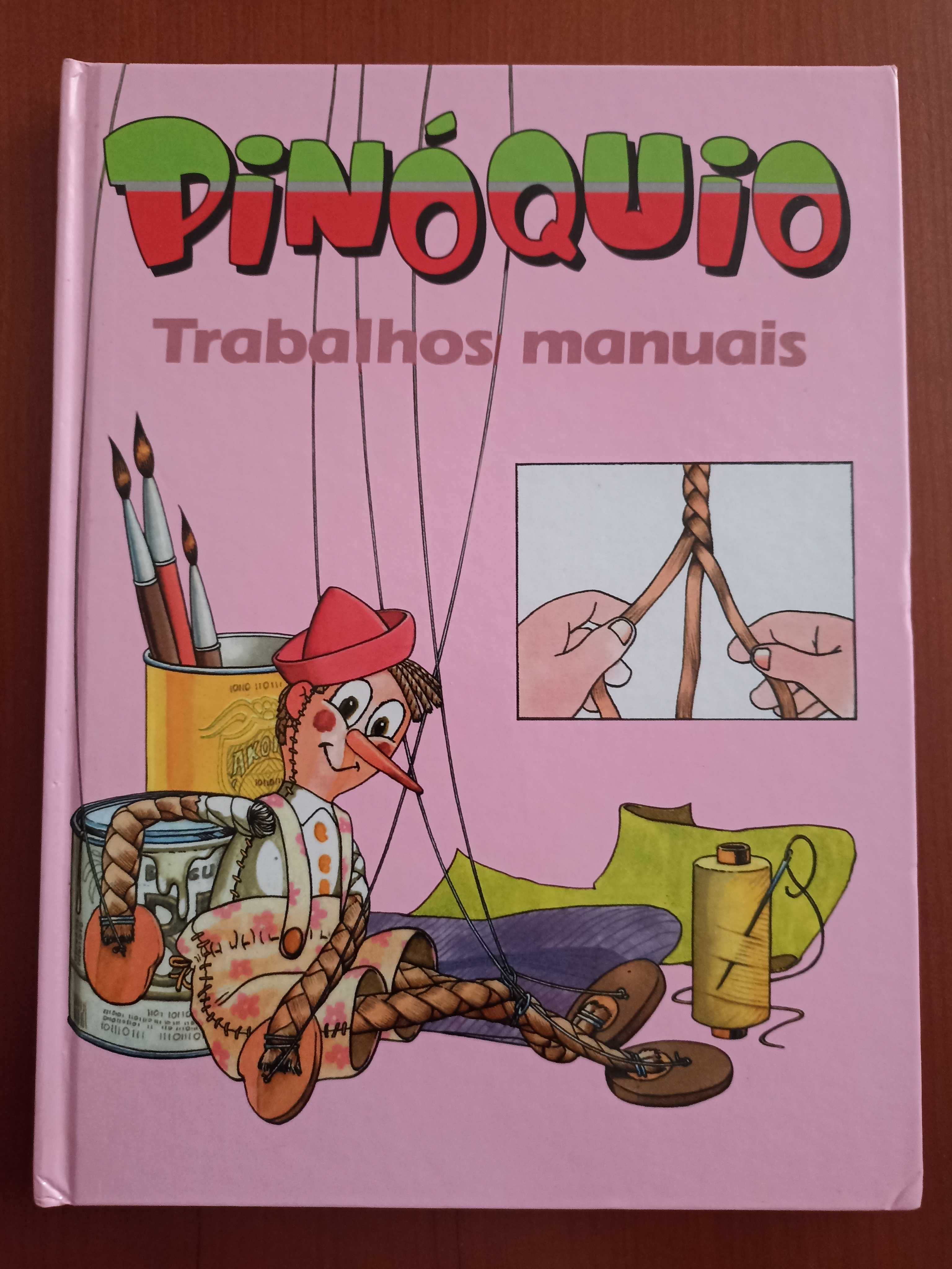 Coleção de livros sobre manualidades