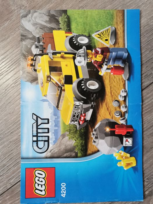 Klocki LEGO City 4200 górniczy wóz terenowe