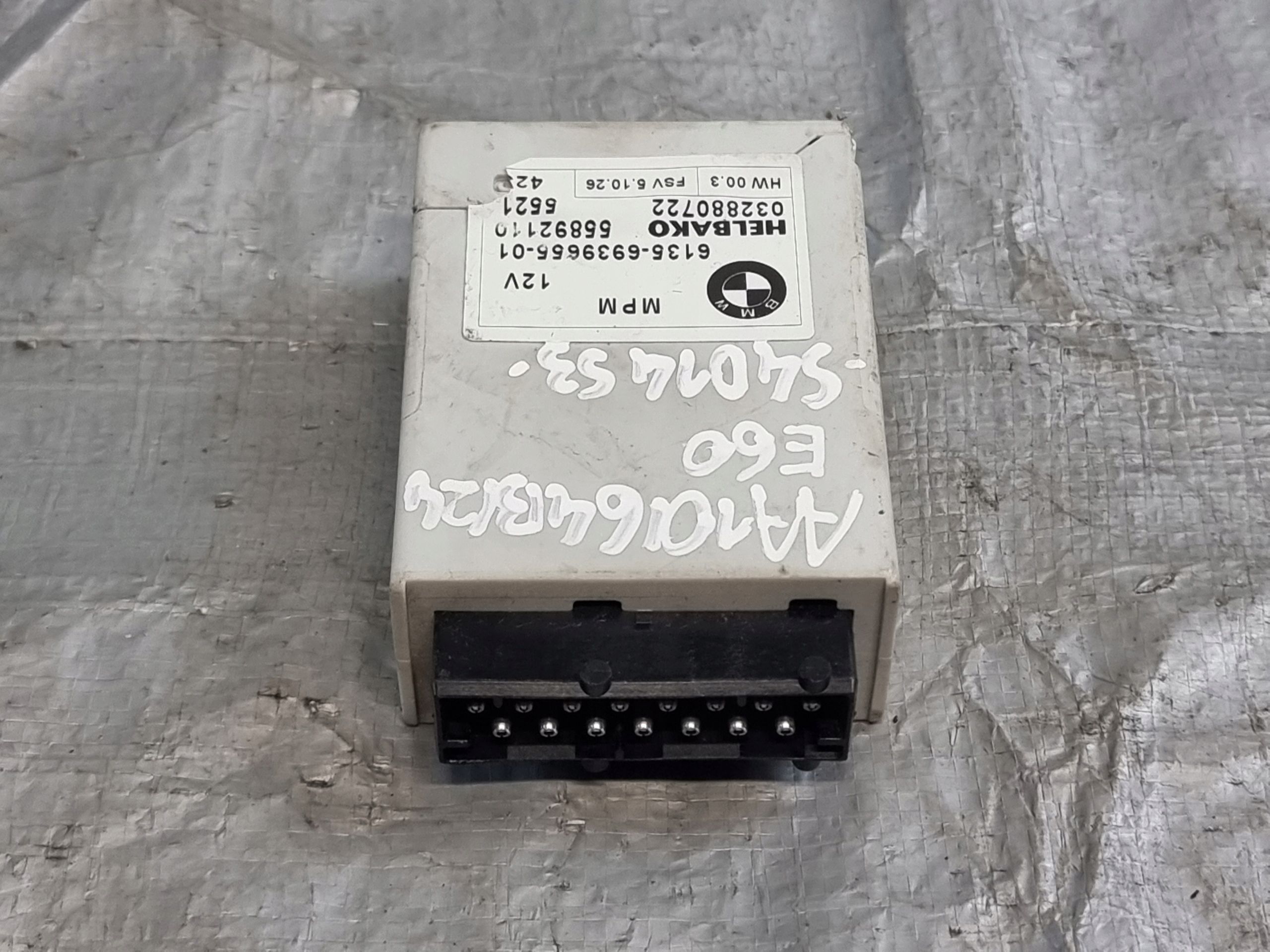 Moduł Sterownik Pompy Paliwa OE BMW Serii 5 E60 530d 03r