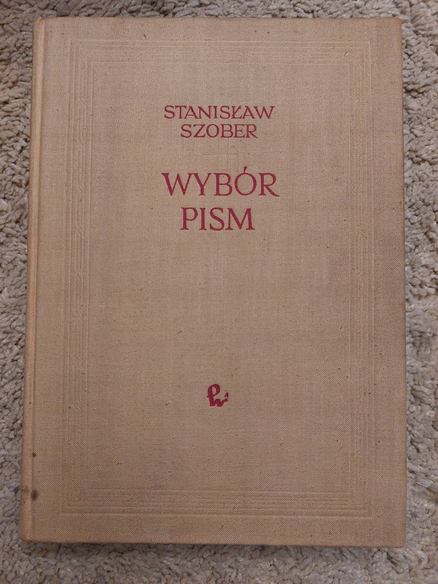 Szober Wybór pism