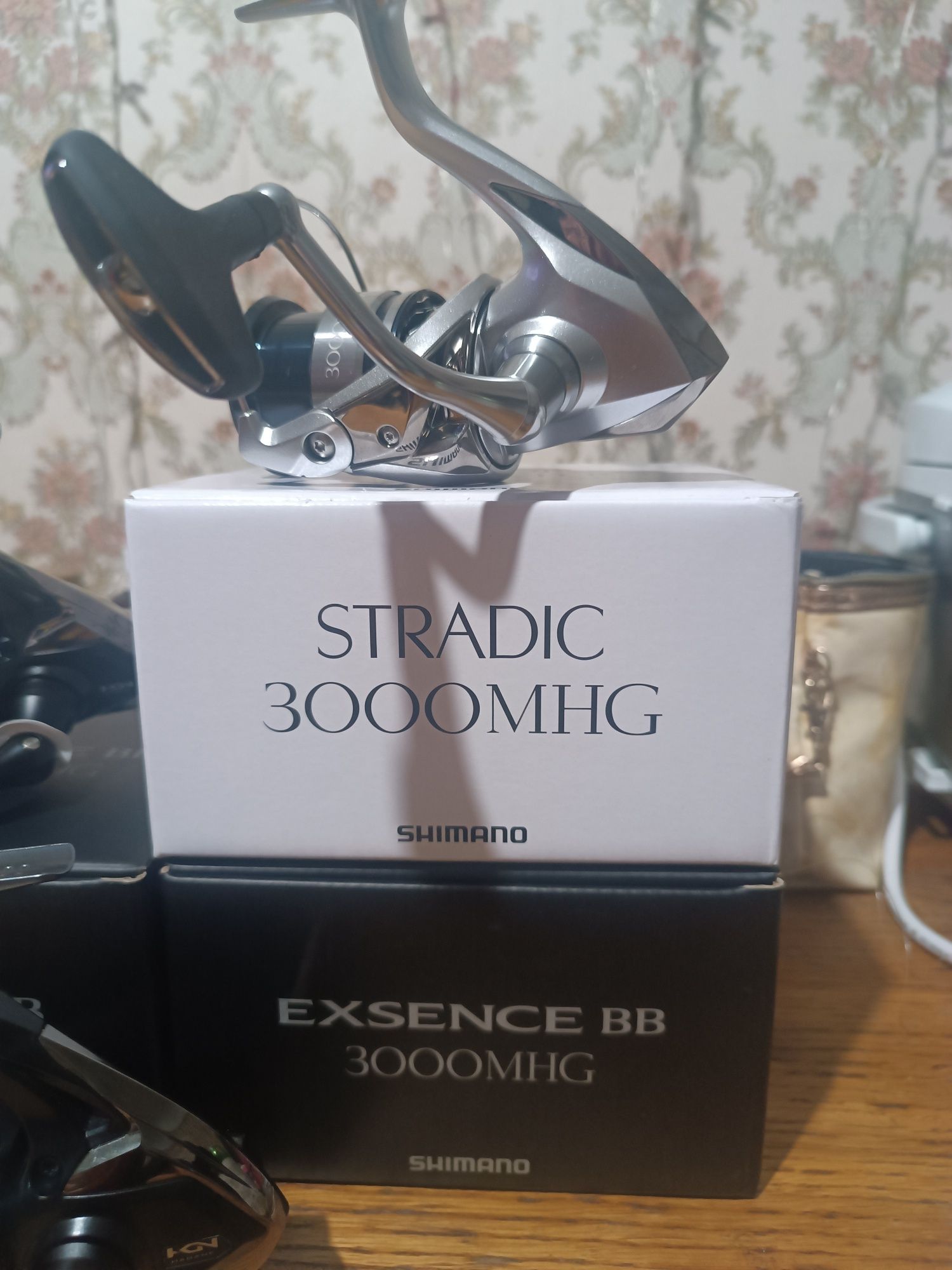 Shimano Stradik 19, 3000MHG ,exsence BB 3000 MHG