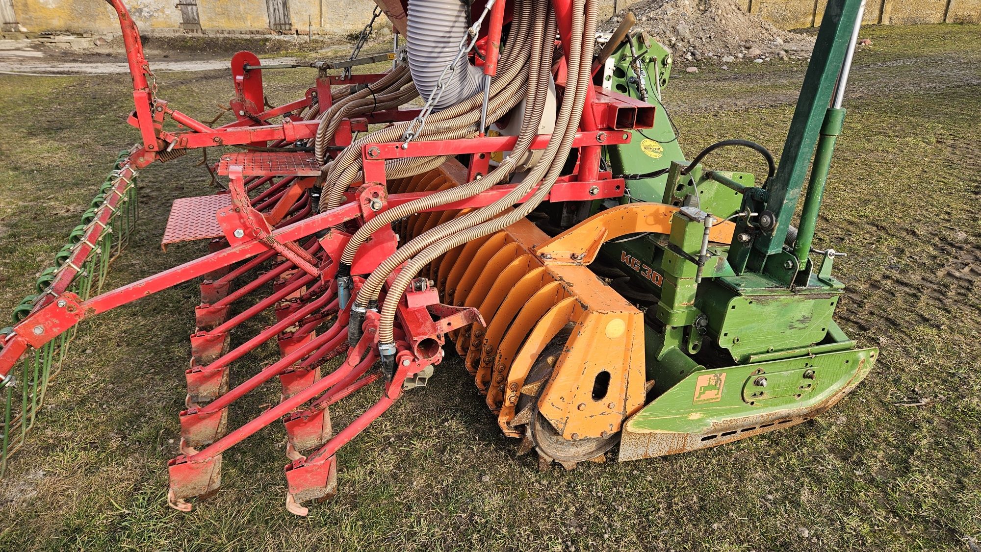 Agregat brona wirowa amazone ke302,  siewnik accord
