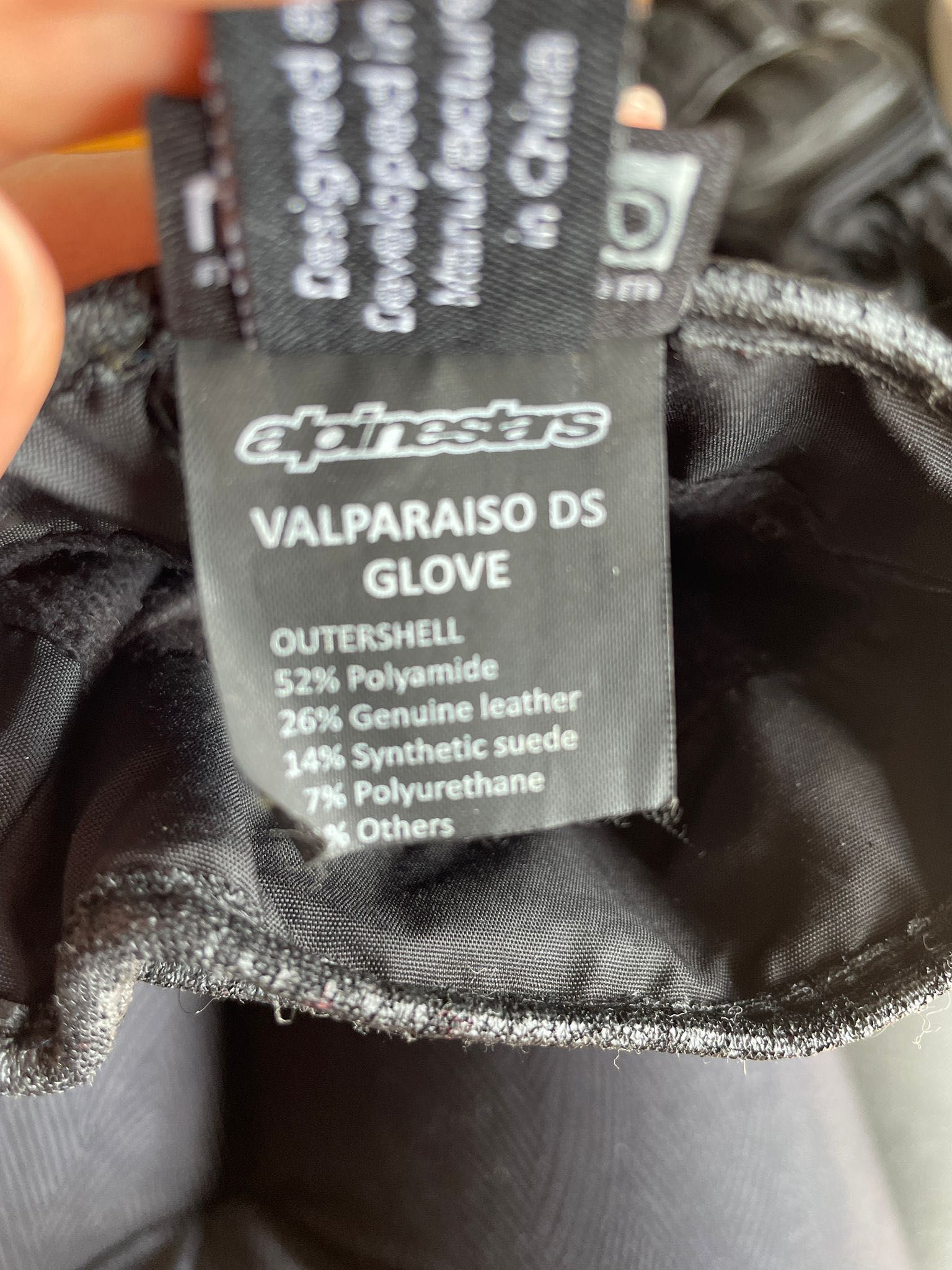 Luvas de Moto Alpinestars, Tamanho M