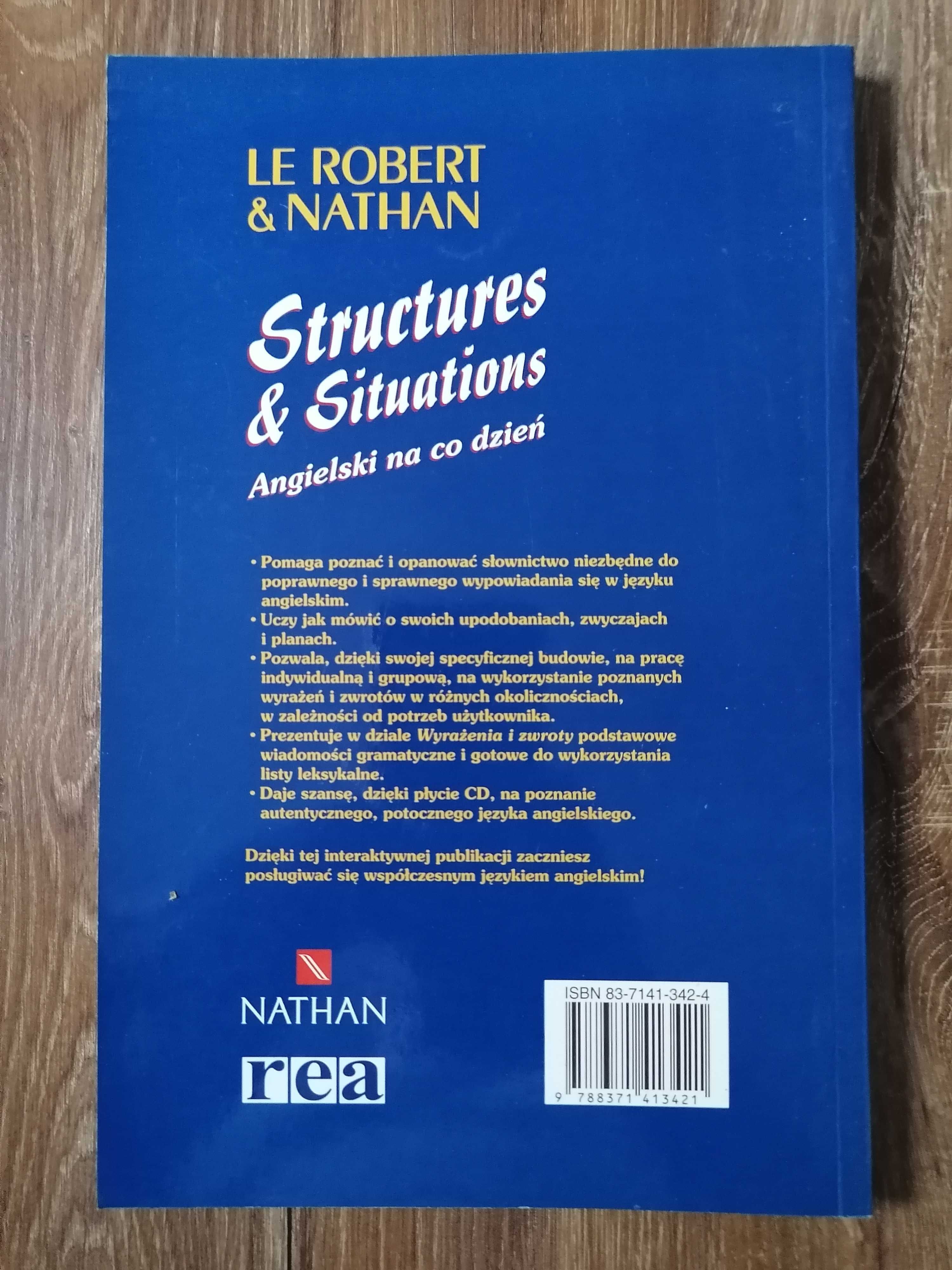 Le Robert & Nathan- Structures & Situations Angielski na co dzień + CD