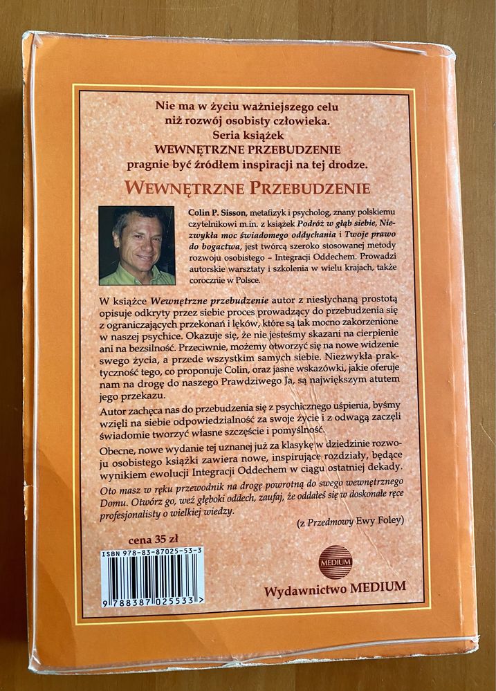 Colin P. Sisson Wewnętrzne przebudzenie