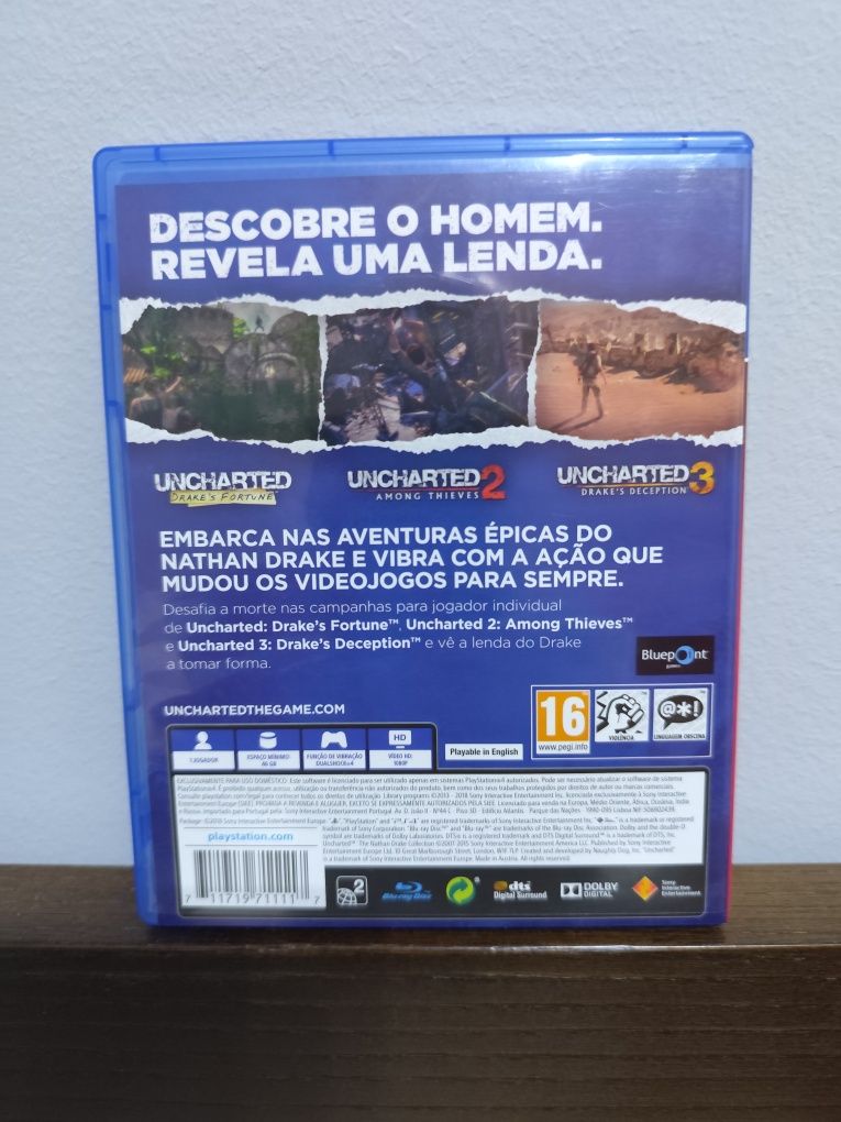 Jogo PS4 - Uncharted the Nathan Drake collectiion