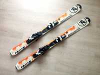 Narty Rossignol Radical Junior 110 cm +wiązania Rossignol Xelium +kije