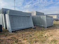 Panel budowlany ogrodzenie tymczasowe przestawne cały komplet 35 mb