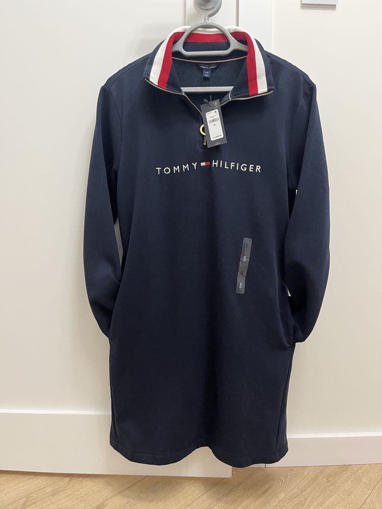 Sukienka dresowa Tommy Hilfiger