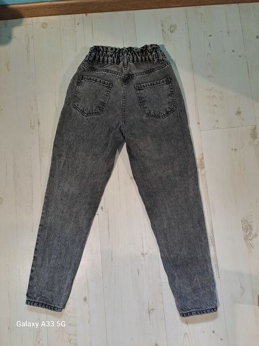 Джинси мом сірі на дівчинку